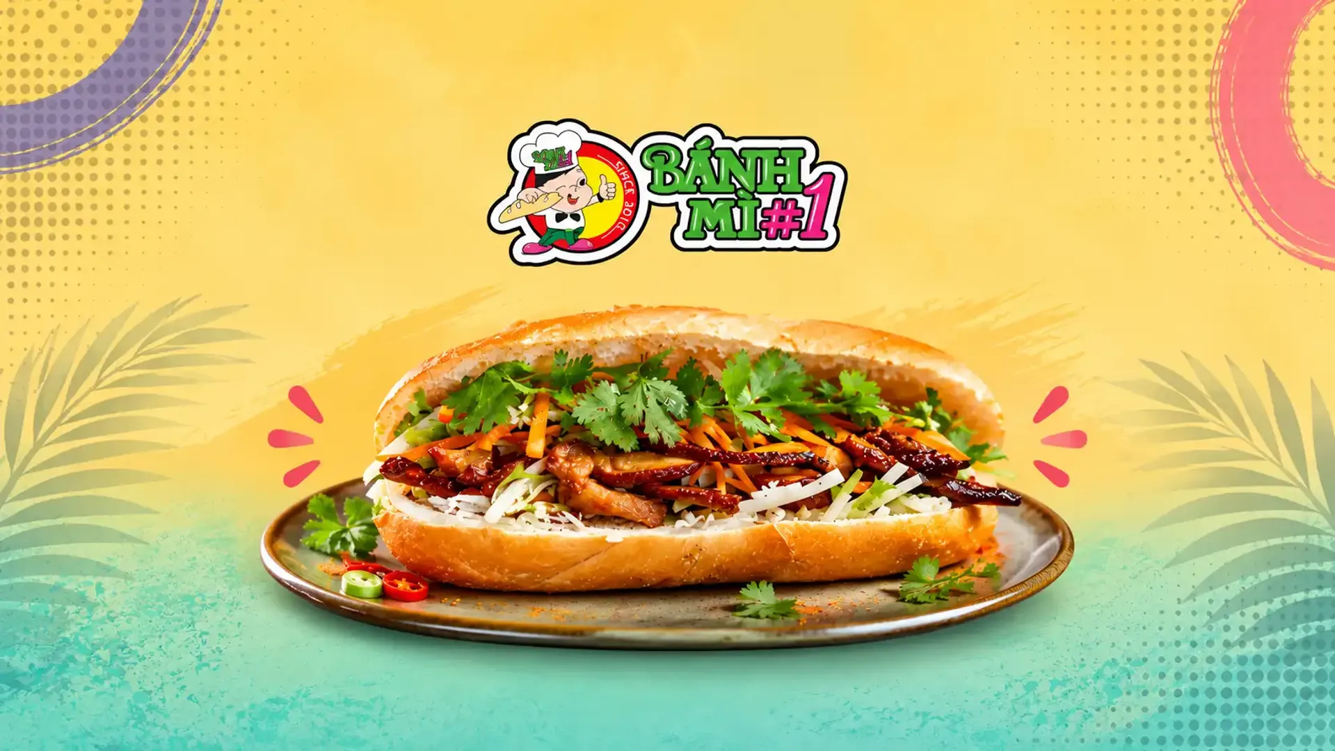 Banh Mi Number 1 - Demo - Promotional Banner