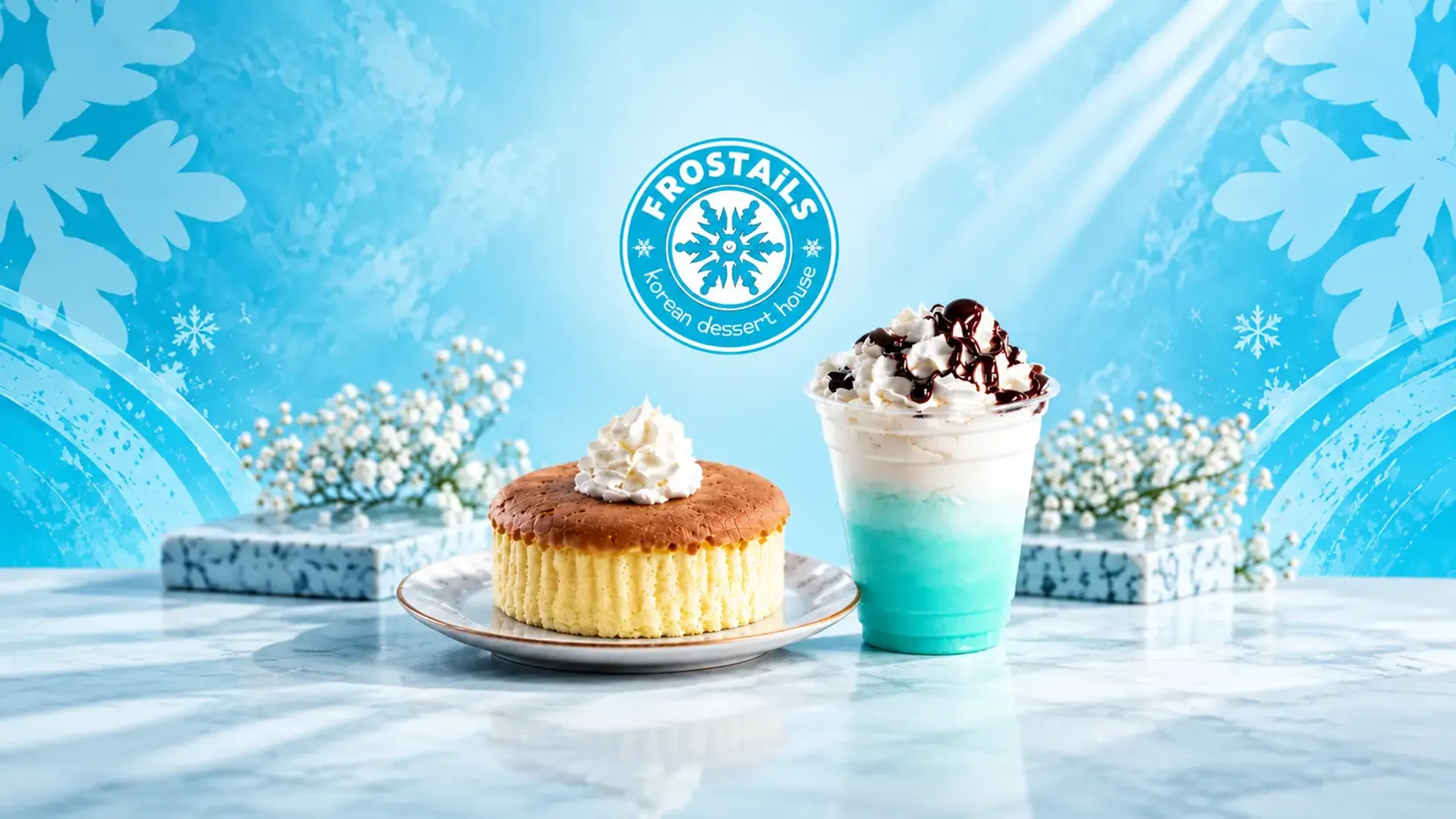 FROSTAilS - Korean Dessert House - Promotional Banner