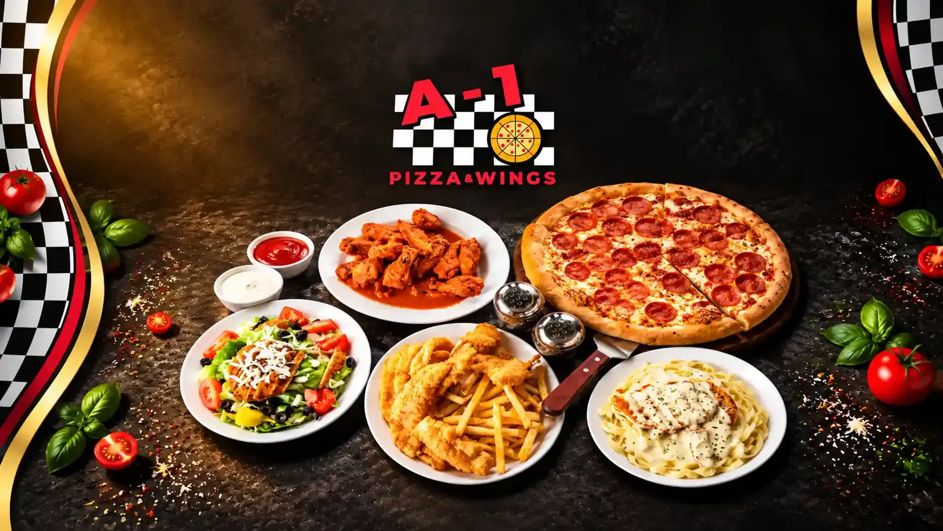 A-1 Pizza & Wings - Demo - Promotional Banner