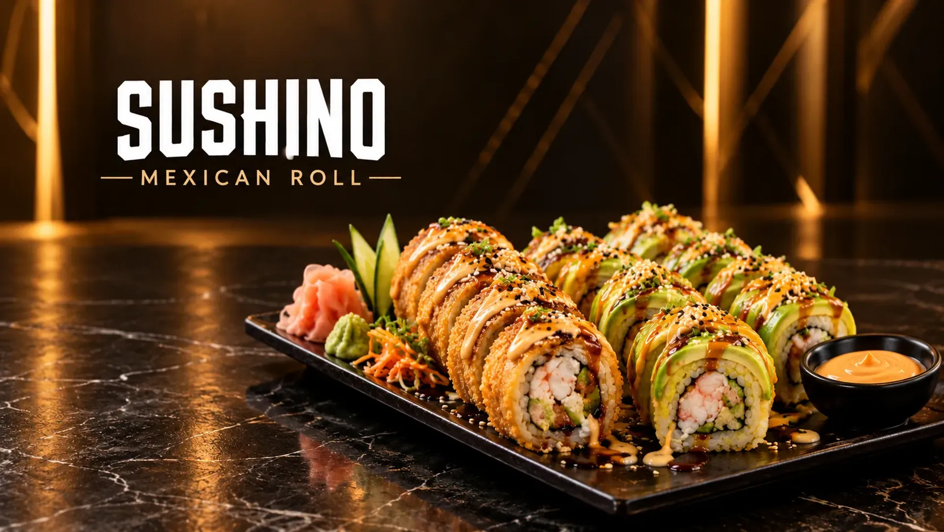 Sushino mexican roll - Promotional Banner