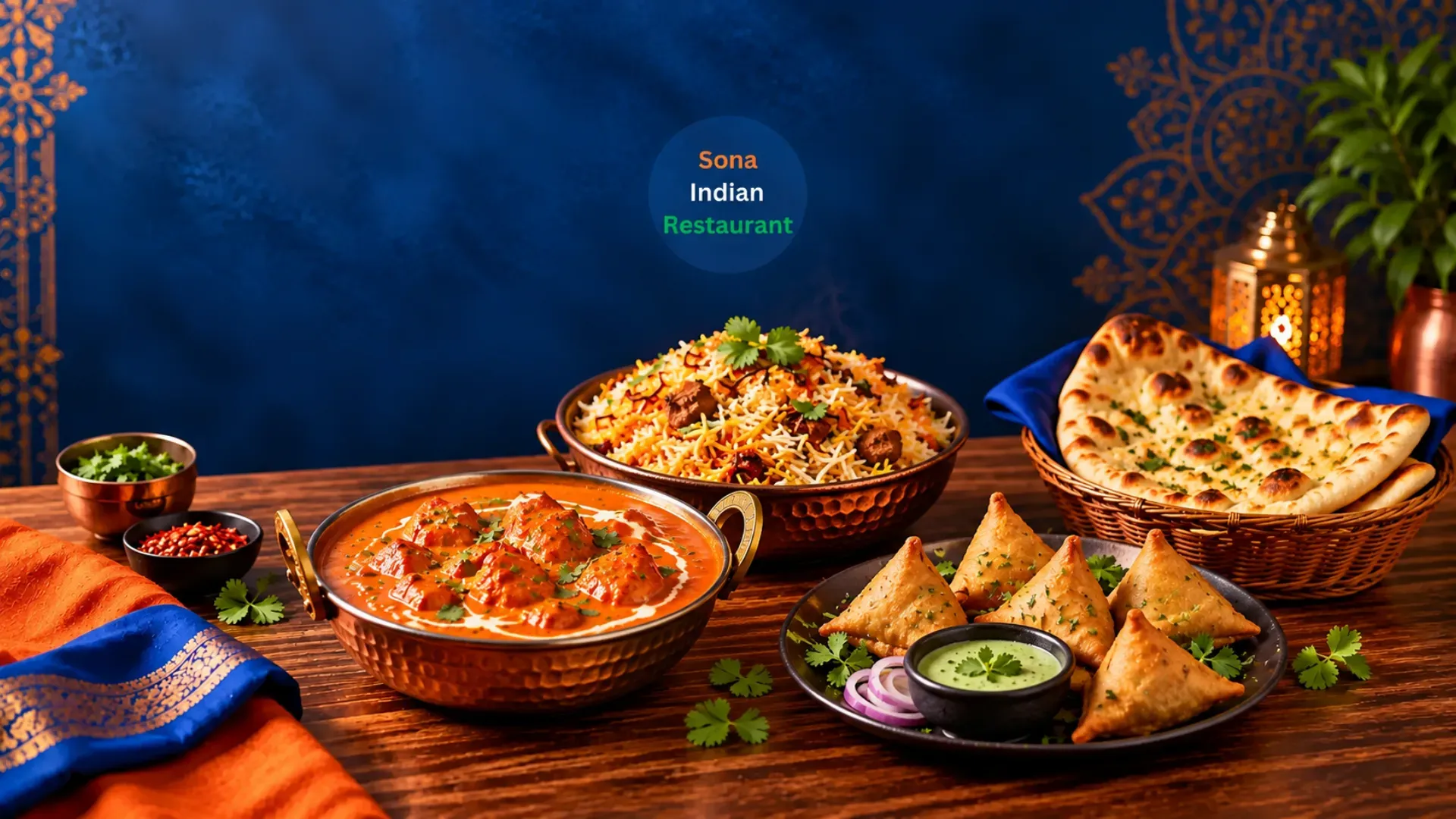 Sana Indian Restaurant - Fort Worth - Promotional Banner