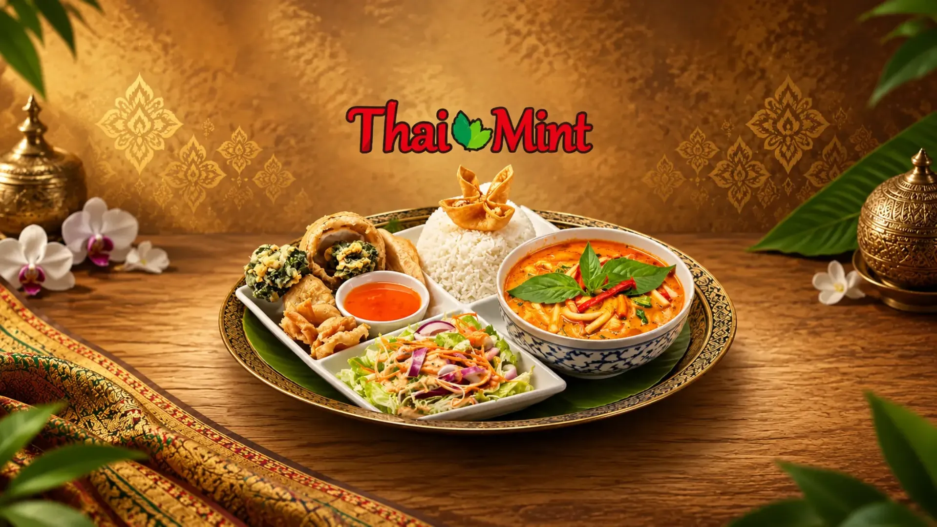 Thai Mint Restaurant - Promotional Banner
