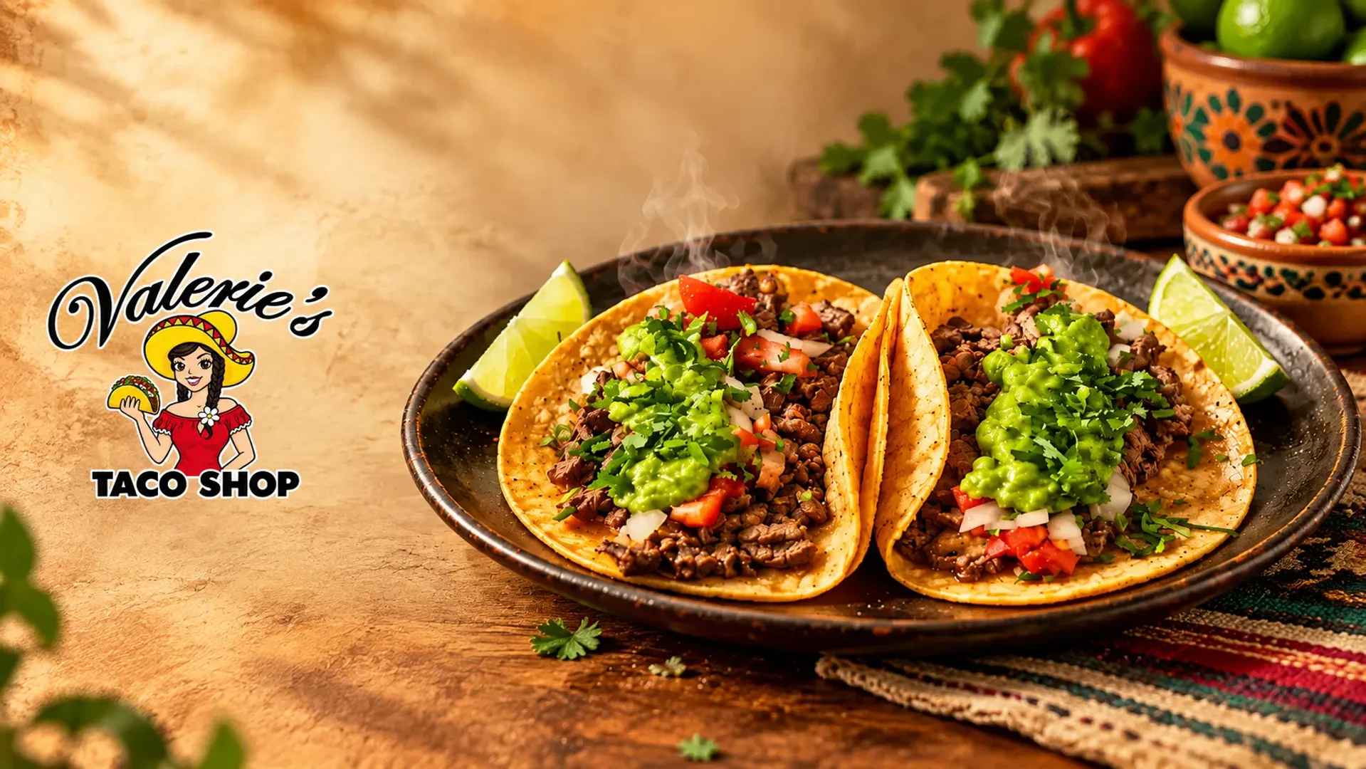 Valeries Taco Shop Frisco - Promotional Banner