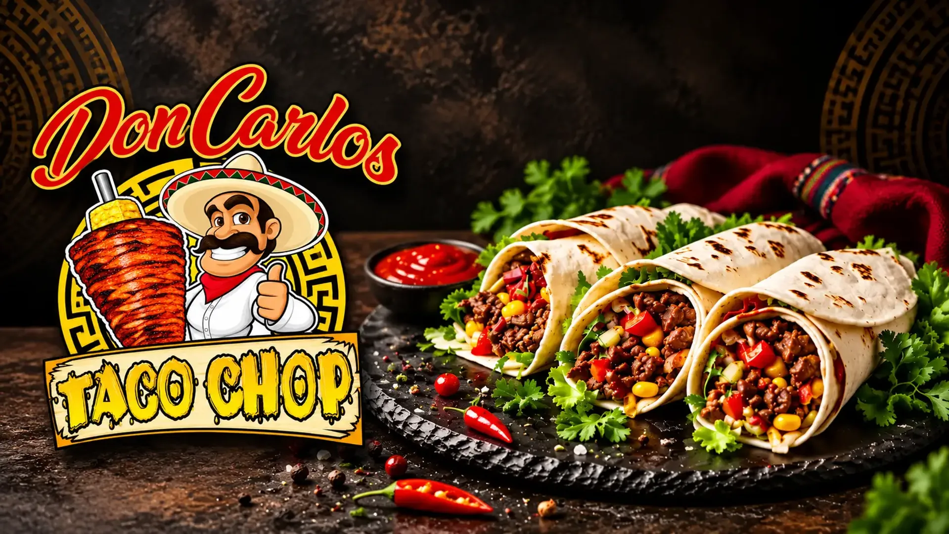 Don Carlos taco shop #5 - Demo - Promotional Banner