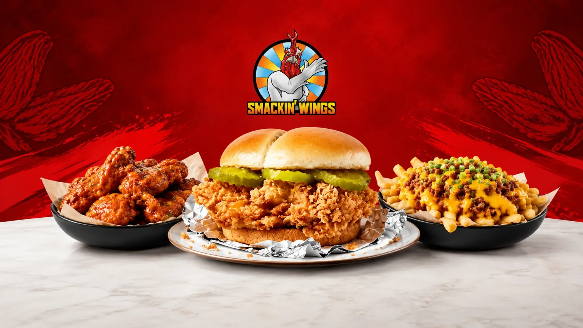 Smackin’ Wings - Demo - Promotional Banner