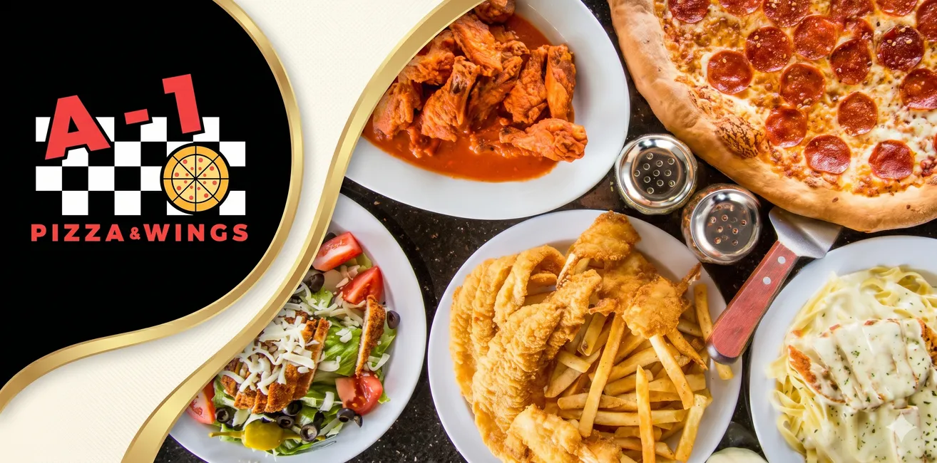 A-1 Pizza & Wings - Demo - Desktop Promotional Banner