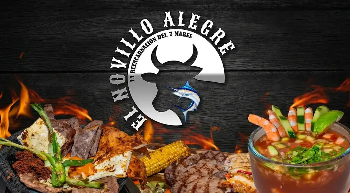 El Novillo Alegre authentic Mexican bar and grill - Demo - Desktop Promotional Banner