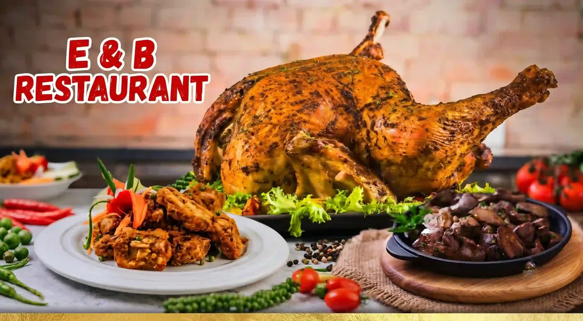 E & B Restaurant - Desktop Promotional Banner