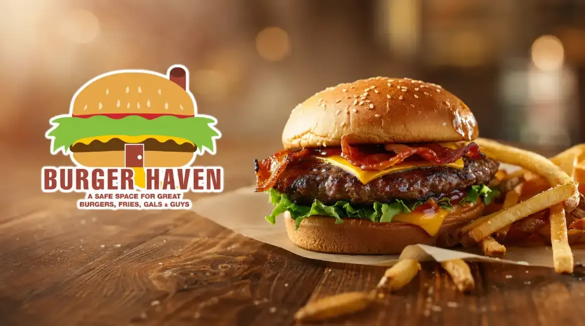 Burger Haven - Desktop Promotional Banner