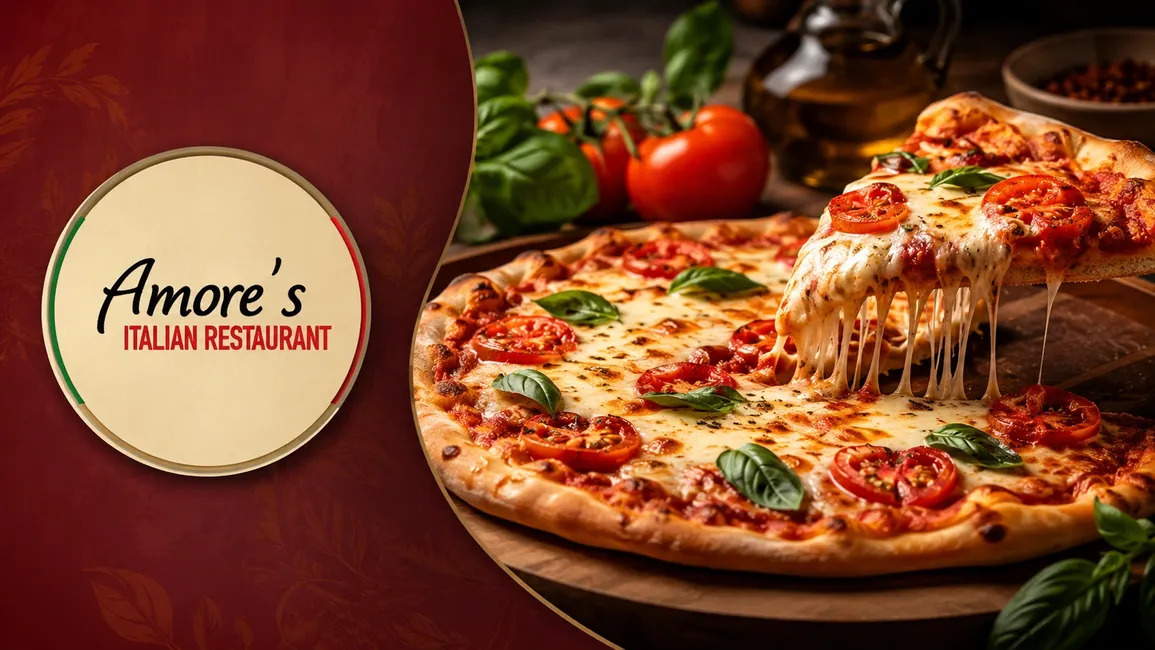 Amores Italian Restaurant - Desktop Promotional Banner