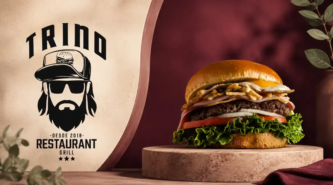 Trino Restaurant - Desktop Promotional Banner