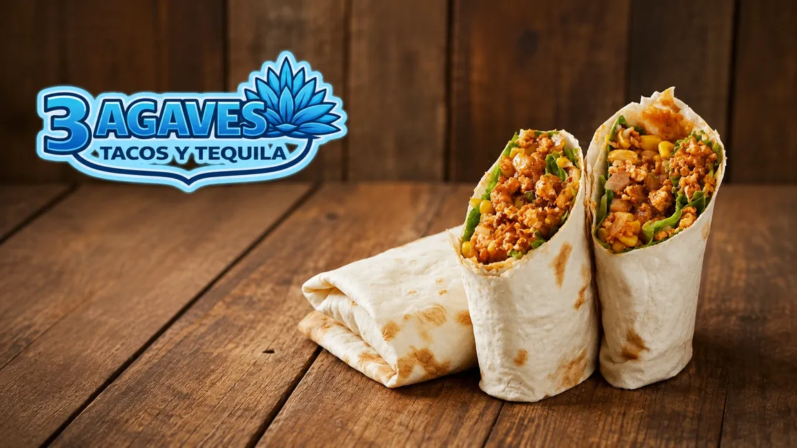 3 Agaves Mexican Restaurant - Desktop Promotional Banner