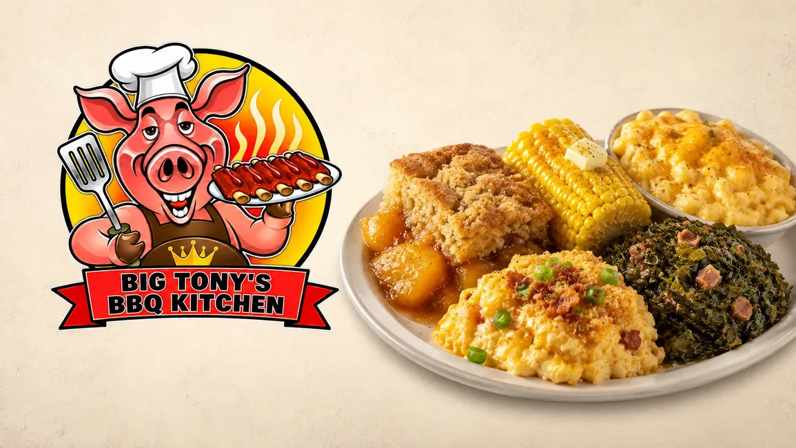 Big Tony's BBQ Kitchen - Desktop Promotional Banner