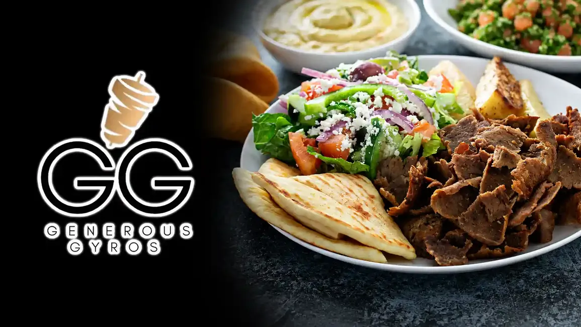 Generous Gyros - Desktop Promotional Banner