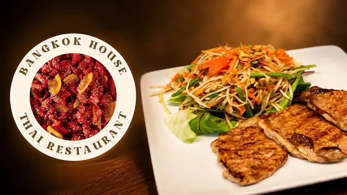 Bangkok House Thai Restaurant - Desktop Promotional Banner