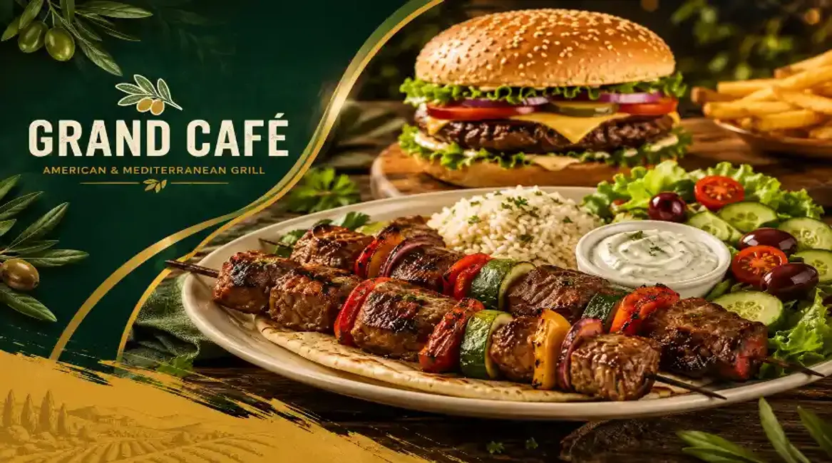 Grand Cafe - Desktop Promotional Banner