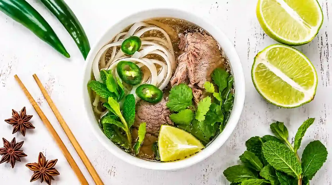 I Luv Pho Noddle Soup and Grills - Desktop Promotional Banner