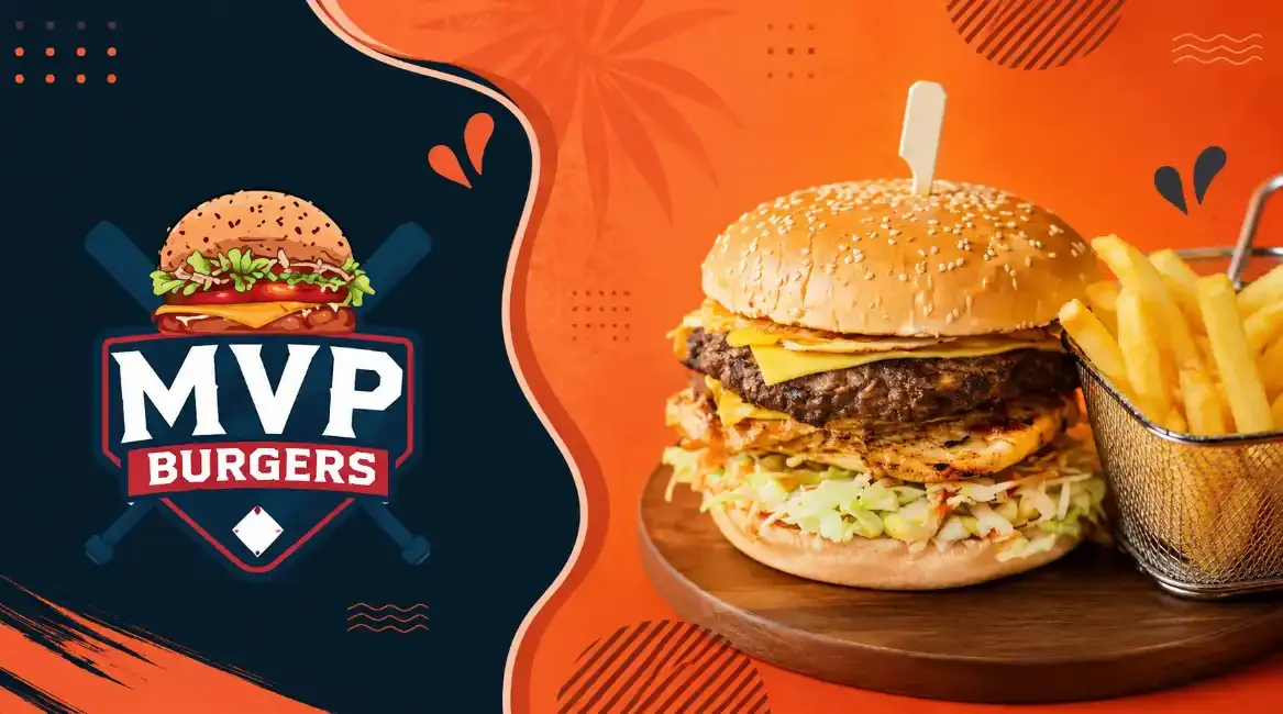 MVP Burgers Miami - Desktop Promotional Banner