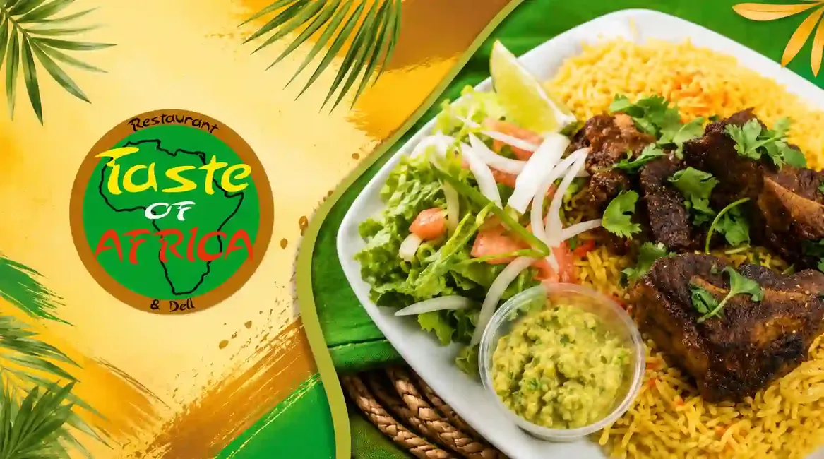 Taste of Africa - Demo - Desktop Promotional Banner