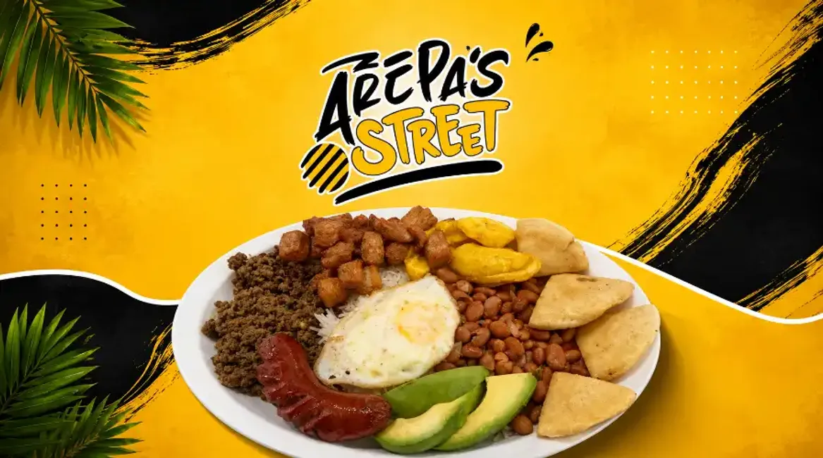 Arepas Street - Desktop Promotional Banner