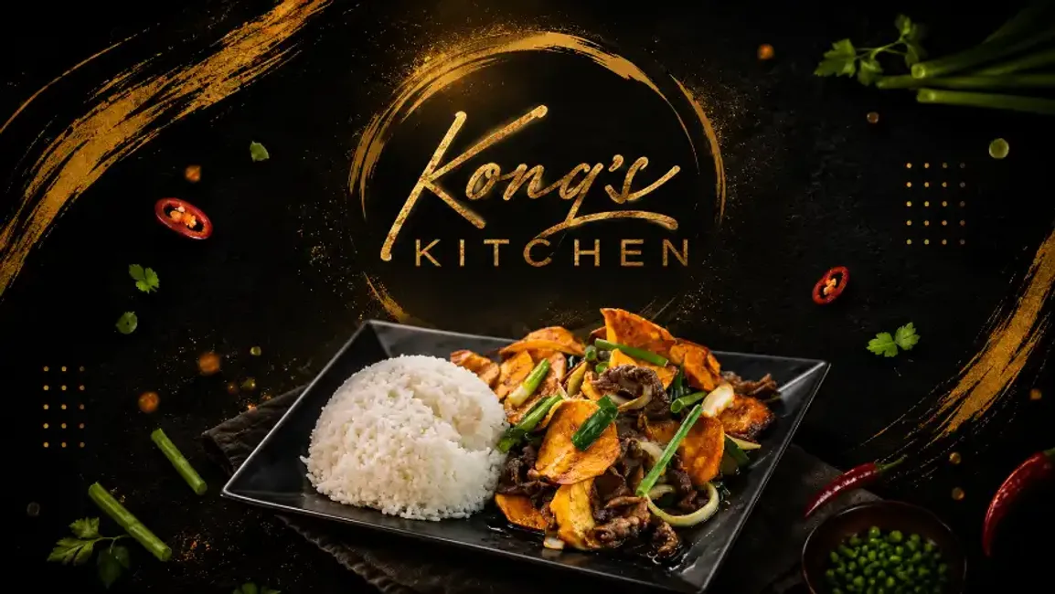 Kong's Kitchen - Desktop Promotional Banner