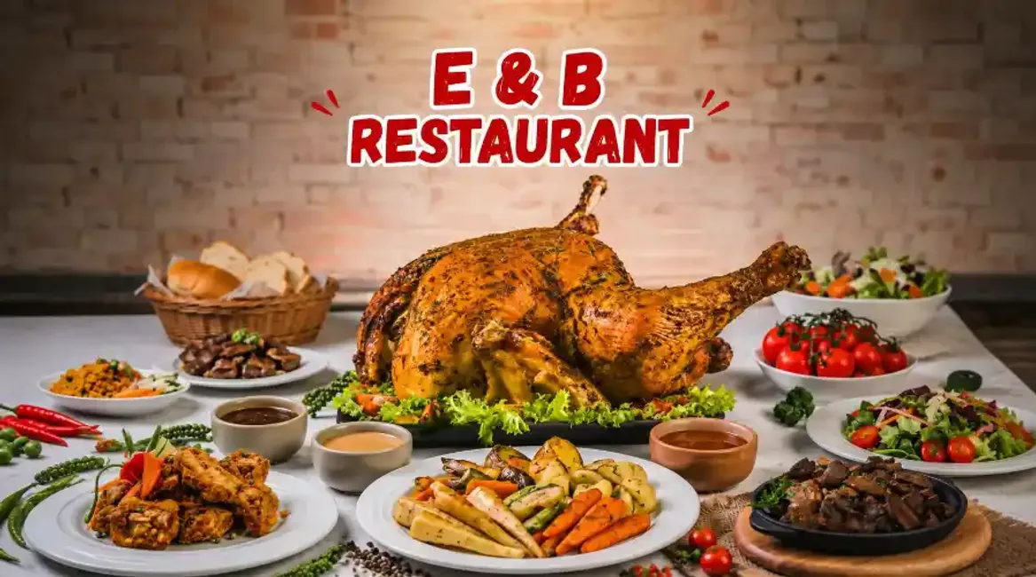 E & B Restaurant - Desktop Promotional Banner