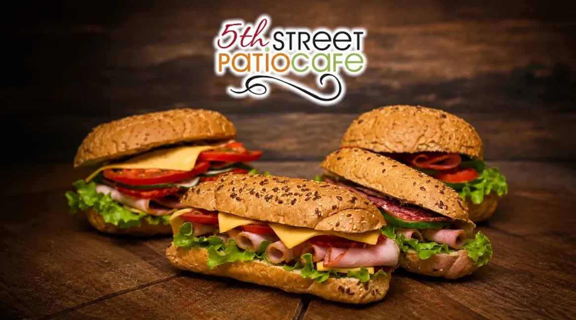 5th Street Patio  Cafe - Desktop Promotional Banner