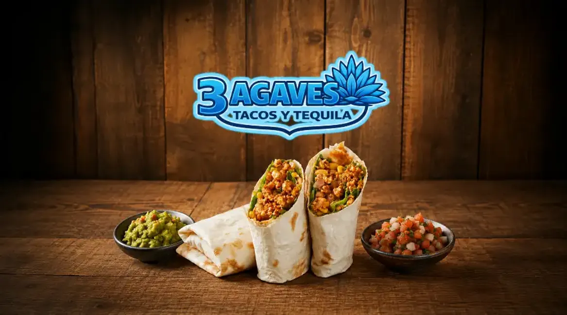 3 Agaves Mexican Restaurant - Desktop Promotional Banner