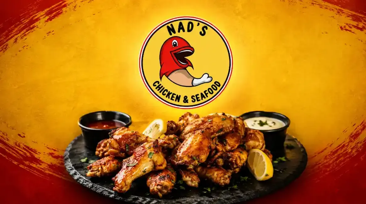 Nad's Chicken & Seafood - Demo - Desktop Promotional Banner
