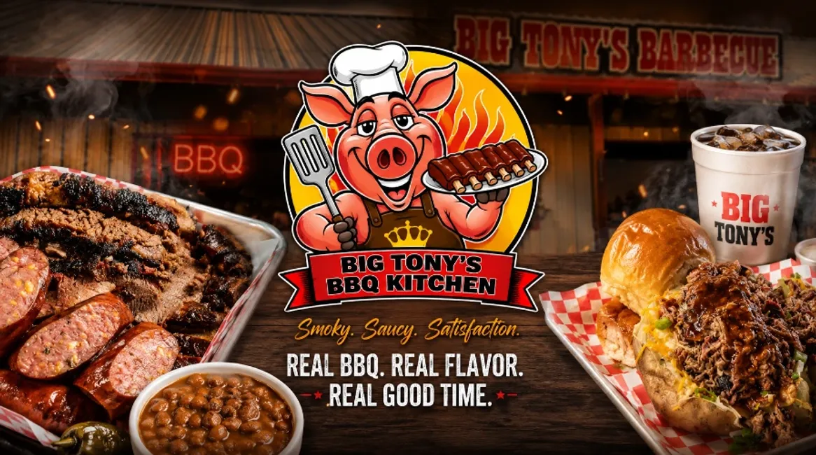 Big Tony's BBQ Kitchen - Desktop Promotional Banner