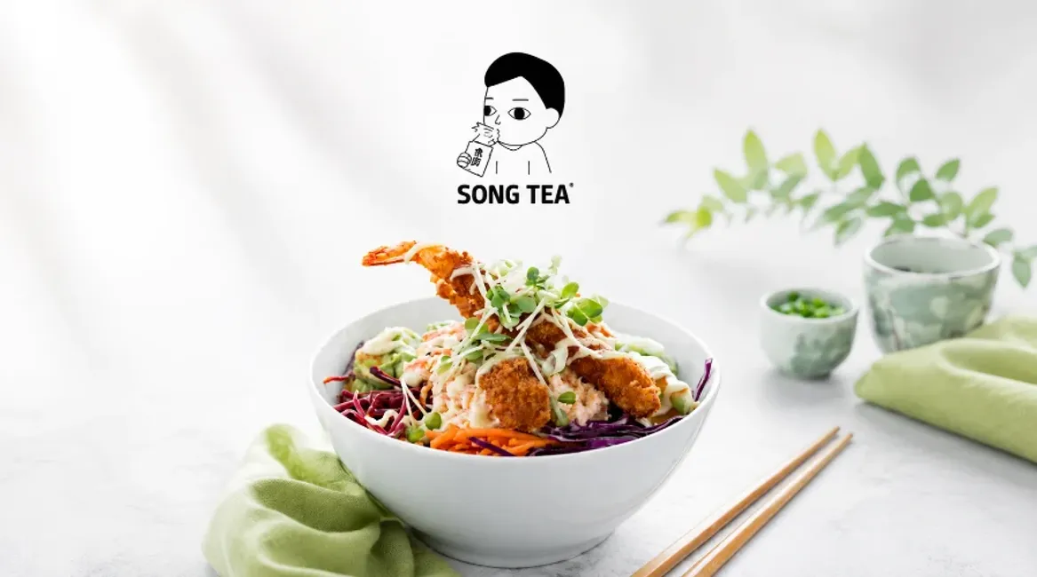 Song Tea and Poke - Desktop Promotional Banner