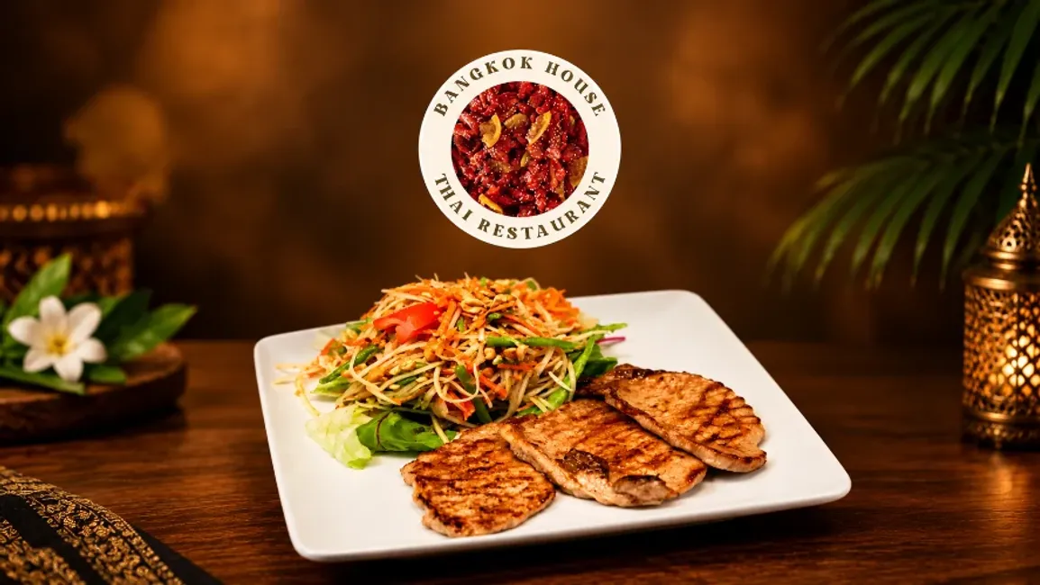 Bangkok House Thai Restaurant - Desktop Promotional Banner