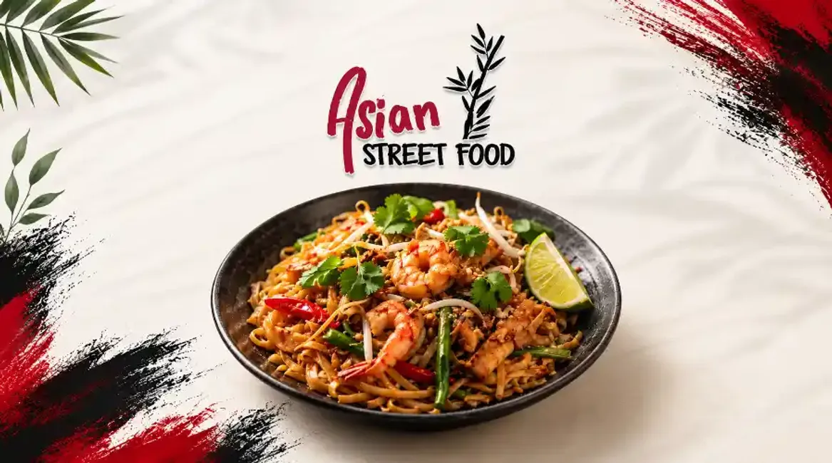 Asian Street Food - Desktop Promotional Banner