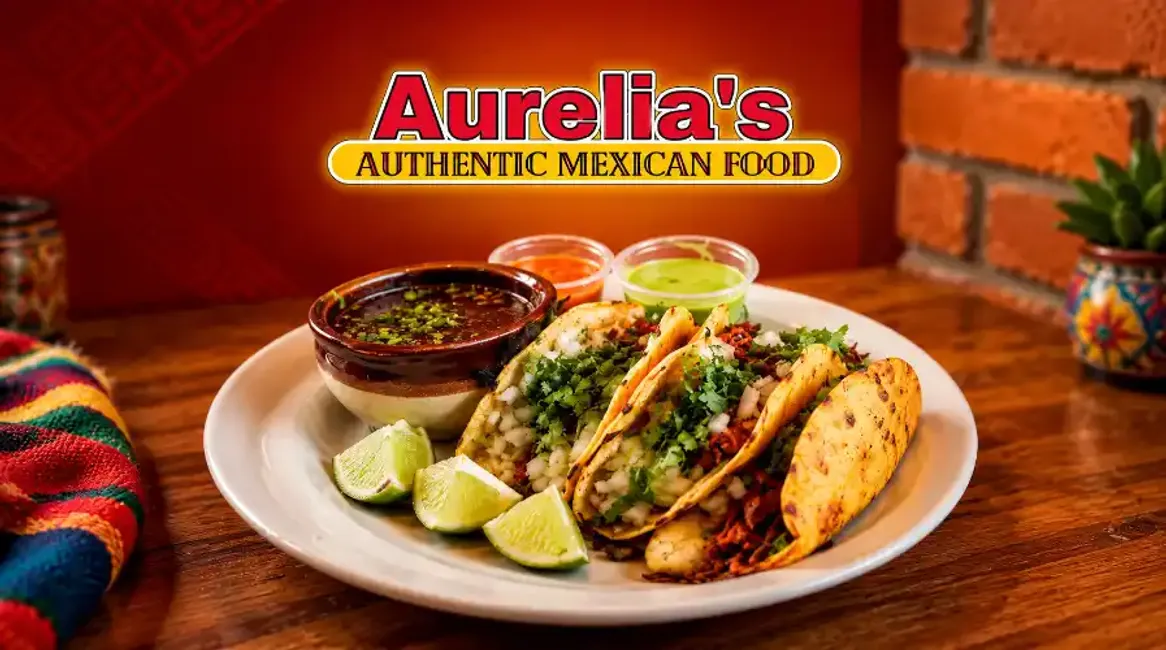 Aurelia's Authentic Mexican Food - Demo - Desktop Promotional Banner