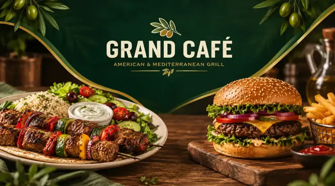 Grand Cafe - Desktop Promotional Banner