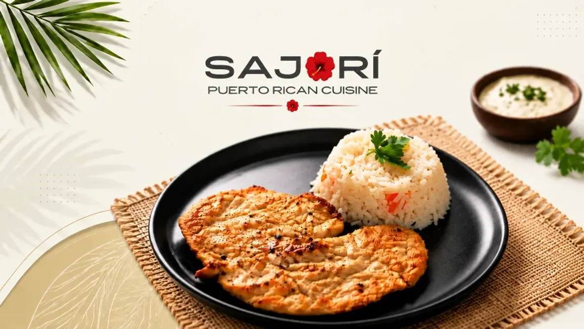 Sajori Puerto Rican Cuisine - Desktop Promotional Banner