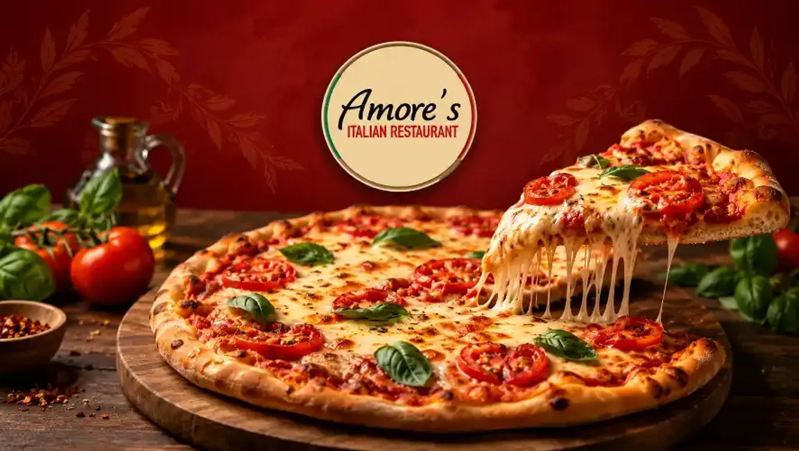 Amores Italian Restaurant - Desktop Promotional Banner