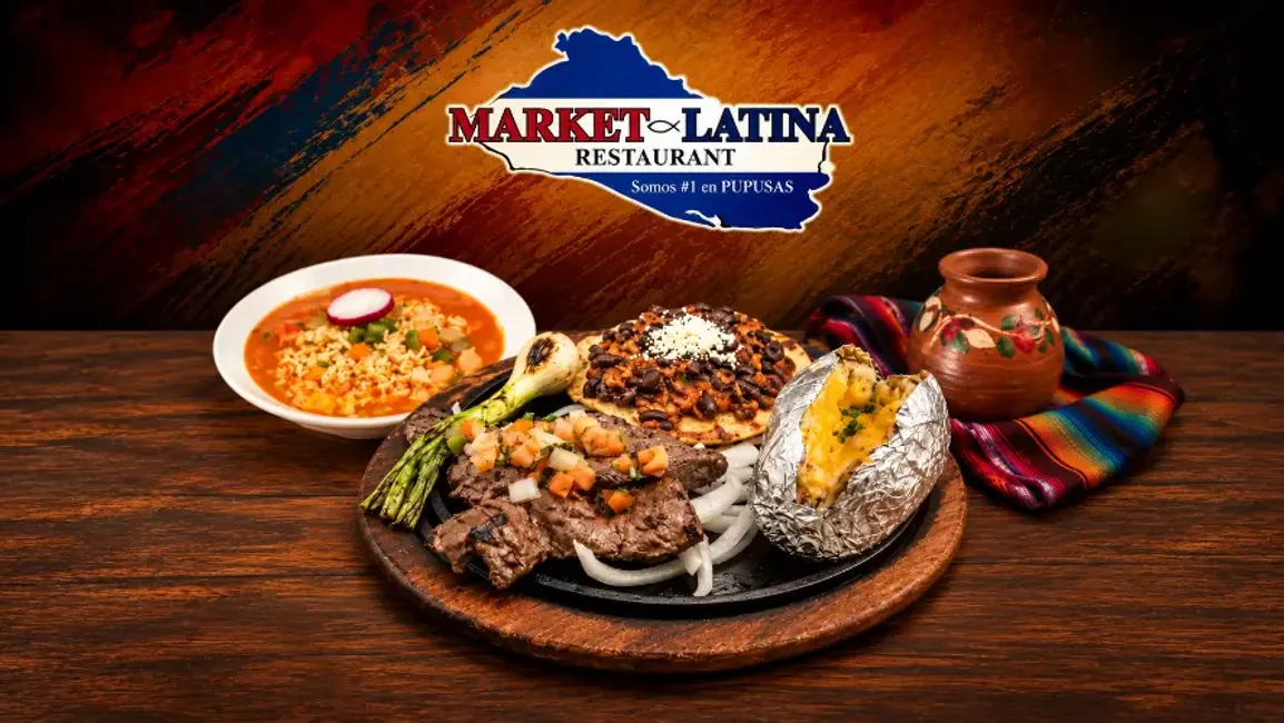Market Latina Restaurant -  Irving - Desktop Promotional Banner