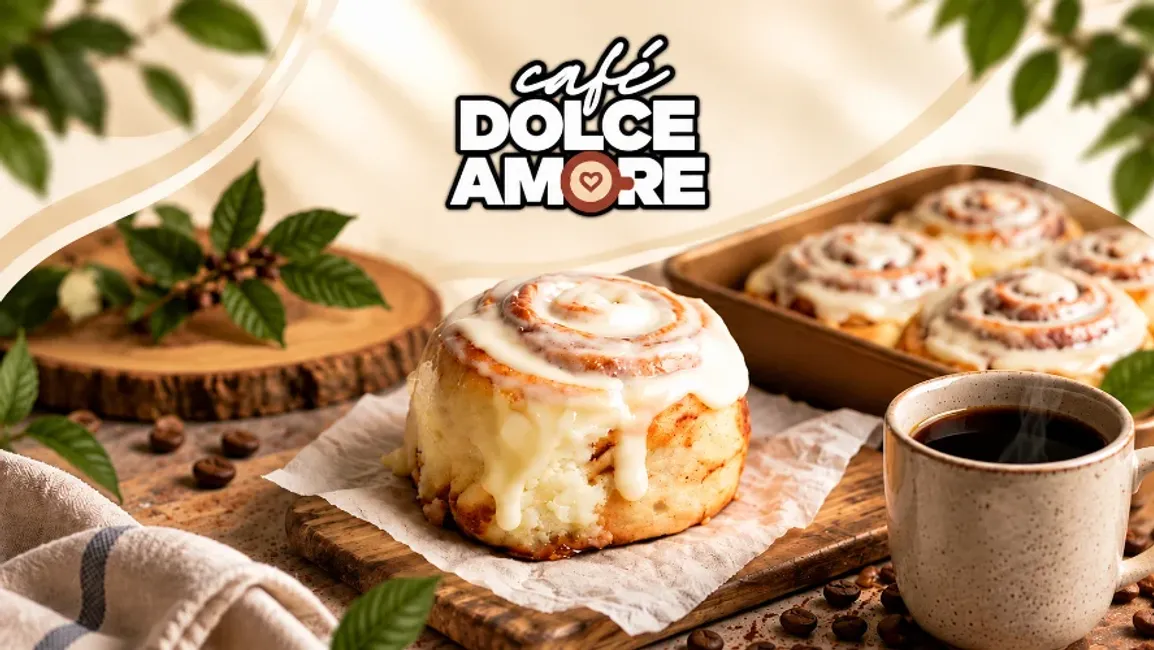 Cafe Dolce Amore - Desktop Promotional Banner