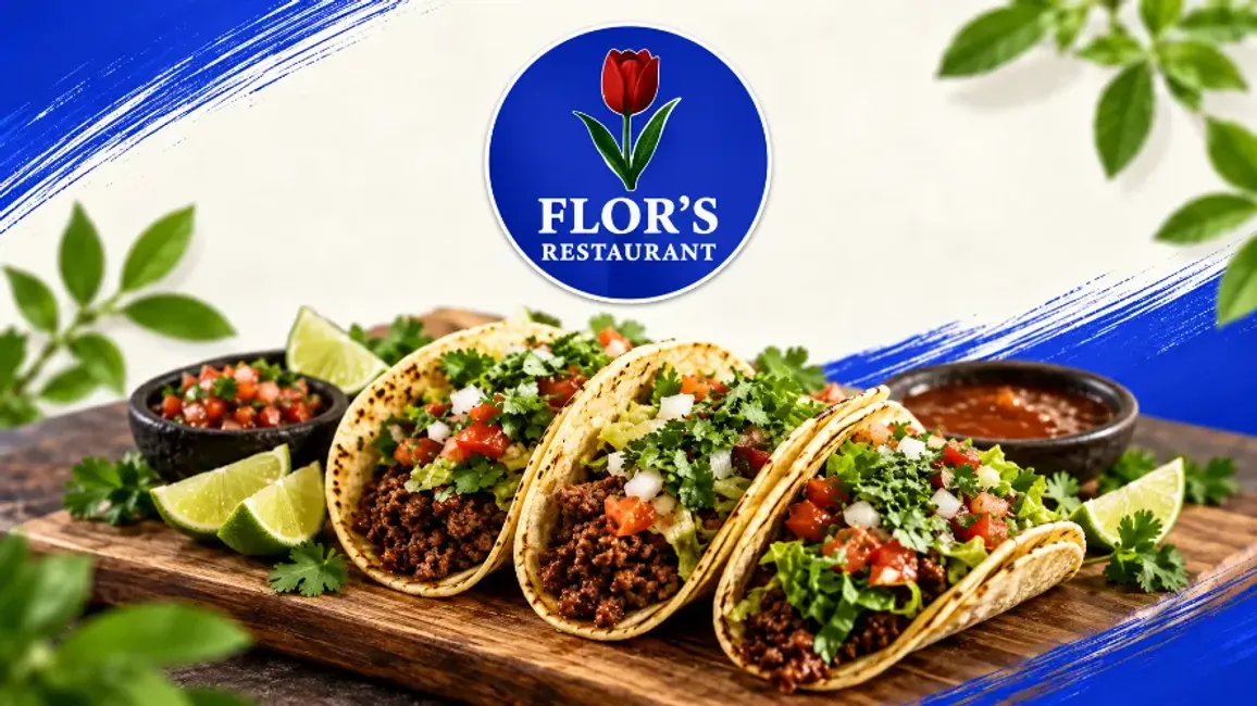 Flores Restaurant - Desktop Promotional Banner