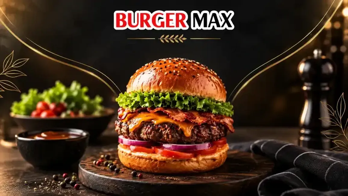 Burger Max & Wings - Demo - Desktop Promotional Banner