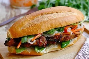 Authentic Sandwiches,Vietnamese dishes from the top-rated Mr. Banh Mi kitchen in Frisco.