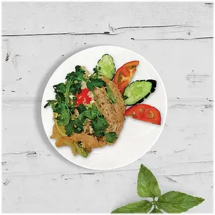 Close-up of popular Thai favorites for Plano takeaway and online orders.
