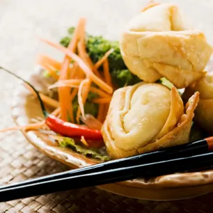 Inside the Uncle Chens Chinese Restaurant kitchen - Freshly prepared Chinese for online ordering.