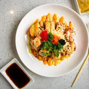 Inside the Frisco Sushi 469 kitchen - Freshly prepared Japanese,Korean,Sushi for online ordering.