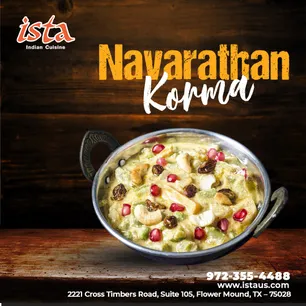 Fresh Indian specialties - Order Indian online from Ista Indian Cuisine.