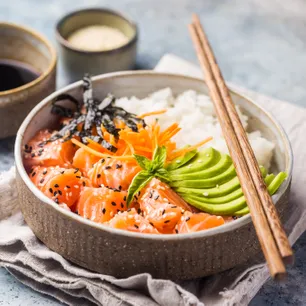Signature Japanese,Korean,Seafood,Sushi delicacies handcrafted by Cbowls Poke expert chefs.