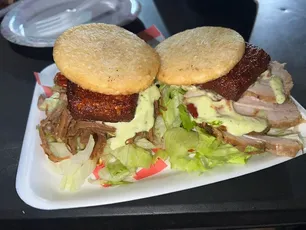 Signature Burgers,Venezuelan,Venezuelan food dishes - Fast online ordering from Big tatos express grill Doral.