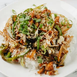 Premium Asian,Chinese meals - Happy Wok Phoenix featured menu items.