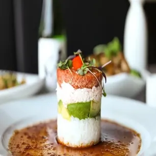 Close-up of popular Japanese,Sushi favorites for Dallas takeaway and online orders.